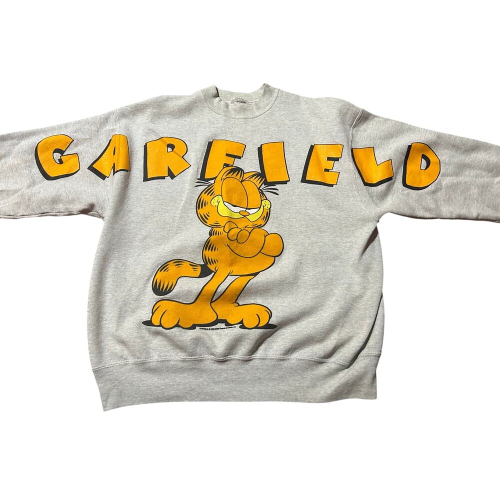 True vintage, very rare 1978 GARFIELD crew neck sweatshirt